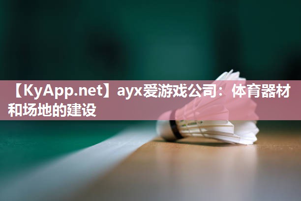 ayx爱游戏公司：体育器材和场地的建设