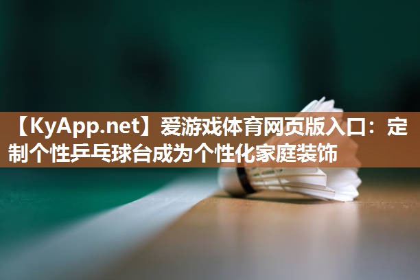 爱游戏体育网页版入口：定制个性乒乓球台成为个性化家庭装饰